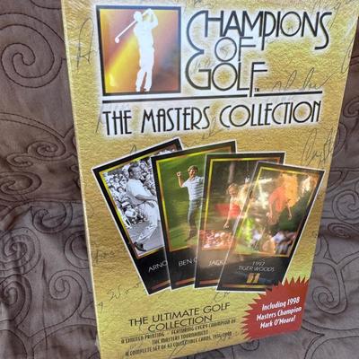 Champions of Golf - The Masters Collection- 1934-1998 Collectable Cards - Sealed
