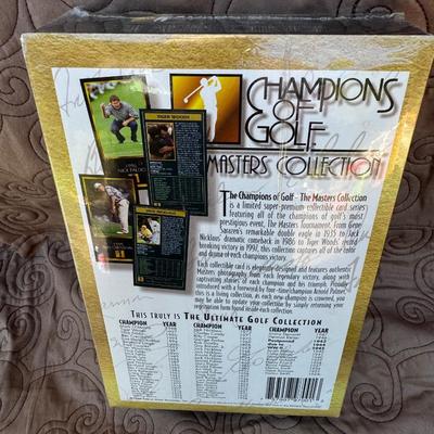 Champions of Golf - The Masters Collection- 1934-1998 Collectable Cards - Sealed