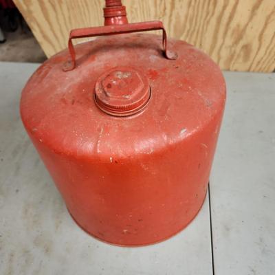 Eagle Red Galvanized 5 Gallon Can Model 505