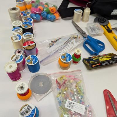 Assortment Of Crafting Supplies/Tools