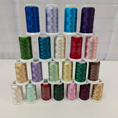 Sale Photo Thumbnail #2500: Assortment Of Embroidery Thread