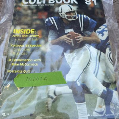 Coltbook - Yearbook 81’, Pro Game Day 81’ Baltimore Colts Edition