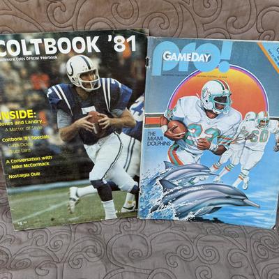 Coltbook - Yearbook 81’, Pro Game Day 81’ Baltimore Colts Edition