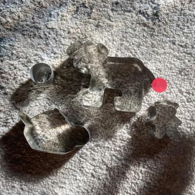 Dog aluminum cookie cutters