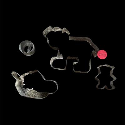 Dog aluminum cookie cutters