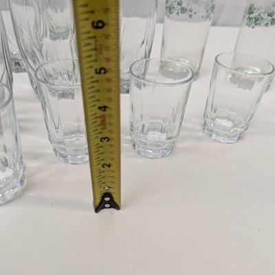 Anchor Hocking & Corelle Callaway Vintage Glasses