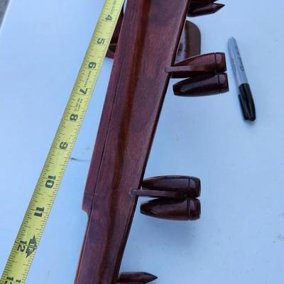 Mahogany Wood Model Plane, wooden jewelry box