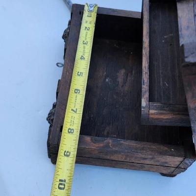 Mahogany Wood Model Plane, wooden jewelry box