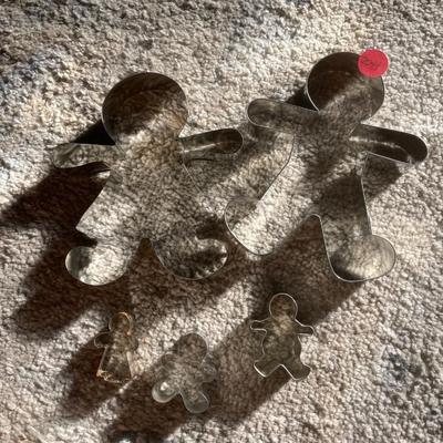 Aluminum cookie cutters-people