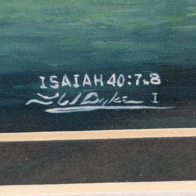 Artist Larry Dyke Augusta Golf Course Lithographs - 1 Signed & Numbered