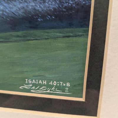 Artist Larry Dyke Augusta Golf Course Lithographs - 1 Signed & Numbered
