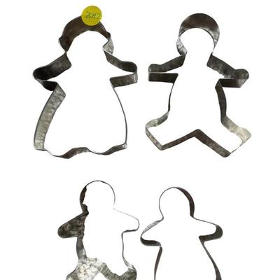 Aluminum cookie cutters-people