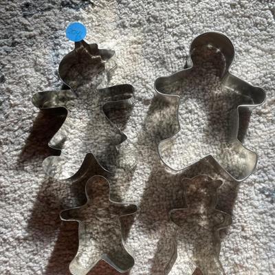 Aluminum cookie cutters-people
