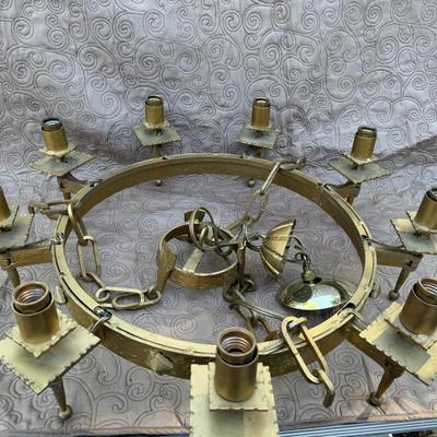 Vintage Heavy Gothic Chandelier