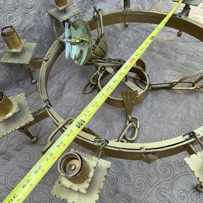 Vintage Heavy Gothic Chandelier