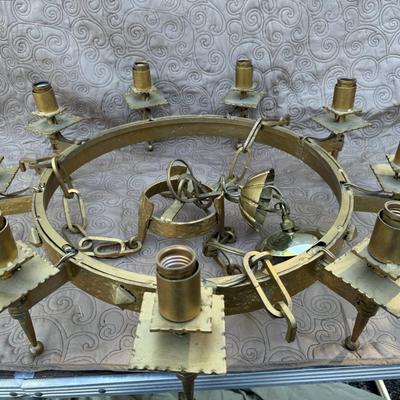 Vintage Heavy Gothic Chandelier