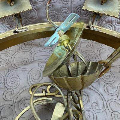 Vintage Heavy Gothic Chandelier