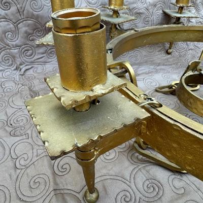 Vintage Heavy Gothic Chandelier