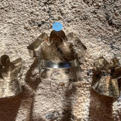 Aluminum cookie cutters-Angels