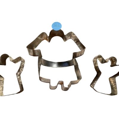 Aluminum cookie cutters-Angels