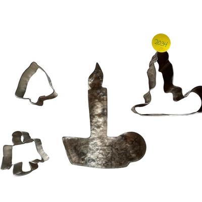 Aluminum cookie cutter- candle