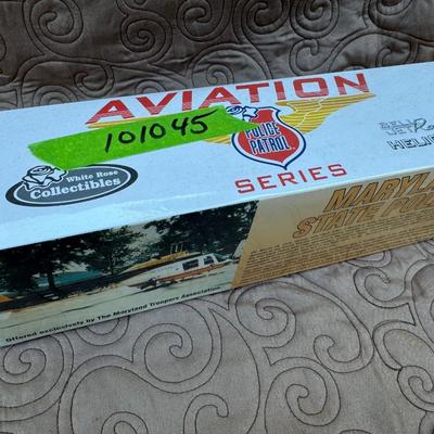 Maryland State Police Limited Edition 1:43 Bell Jet Ranger Helicopter