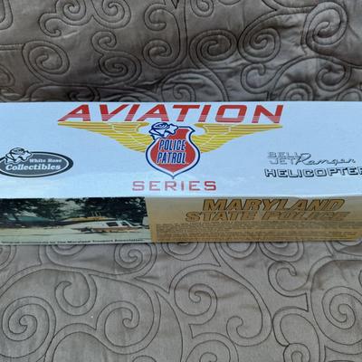 Maryland State Police Limited Edition 1:43 Bell Jet Ranger Helicopter