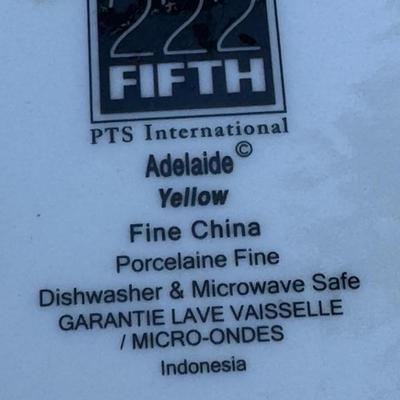 222 Fifth Plate, Glasses & Tea Light Candle Holders