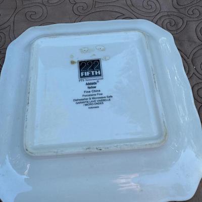 222 Fifth Plate, Glasses & Tea Light Candle Holders