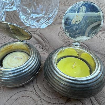 222 Fifth Plate, Glasses & Tea Light Candle Holders