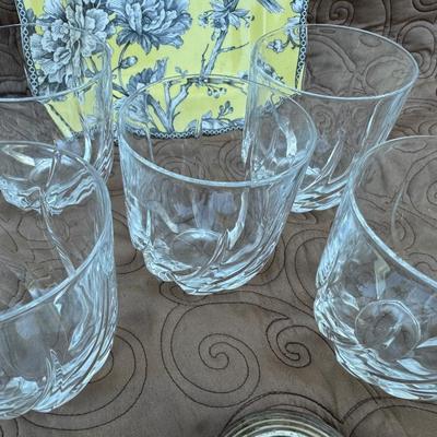 222 Fifth Plate, Glasses & Tea Light Candle Holders