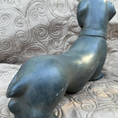 Dog statue