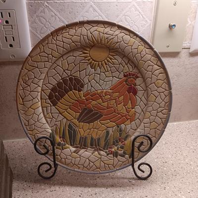 AN ASSORTMENT OF DECORATIVE ROOSTERS