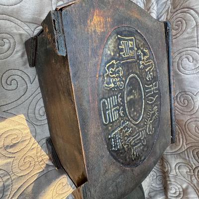 Box Decor and Heavy Pedestal Stand