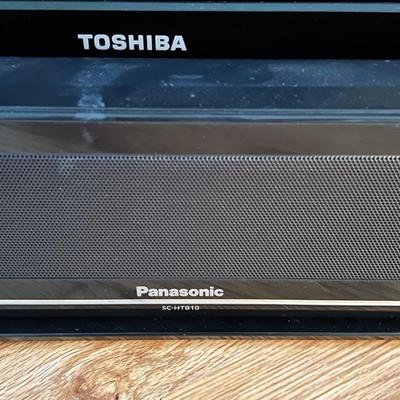 Toshiba 42” TV w/ Panasonic Sound Bar