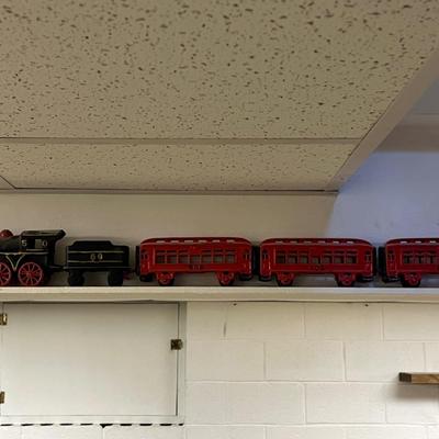 Cast Iron Train Set (3 cars)