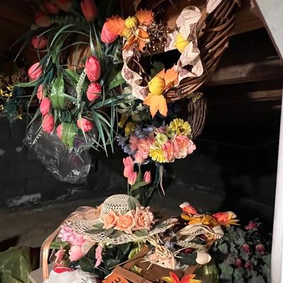 Silk Flower Arrangements/Spring Decor