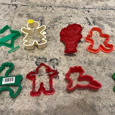 Plastic cookie cutters