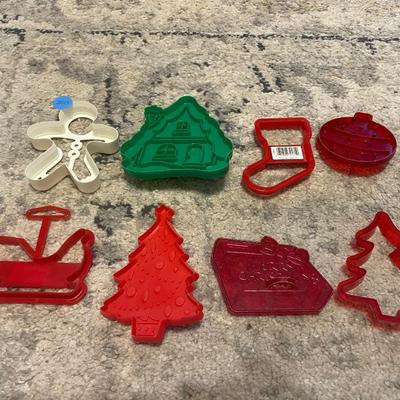 Plastic cookie cutters