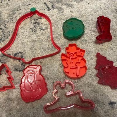 Plastic cookie cutters-giant bell