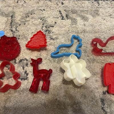 Plastic cookie cutters-deer