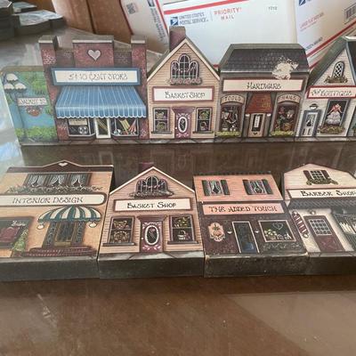 Shelf sitters/resin plaque-interior designs