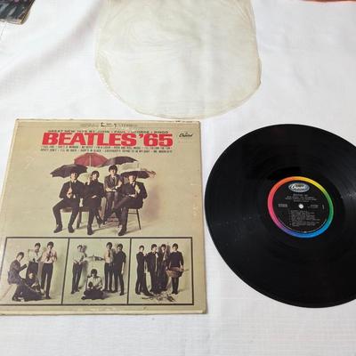 BEATLES '65 [LP] Original 1964 Capitol ST 2228 Early Pressing
