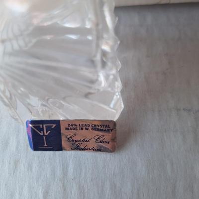 24% Lead crystal perfume bottle