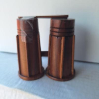 wood binoculars