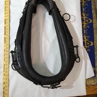 Vintage Leather Horse Collar Harness
