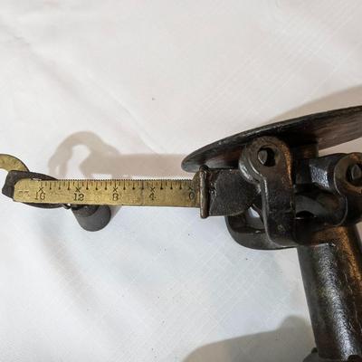 Antique Fairbanks Cast Iron Crows Foot Scale