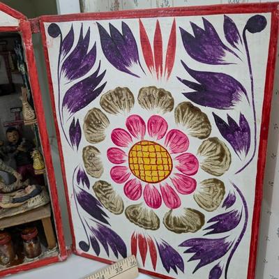 Vintage Peruvian Retablo Folk Art, Nicario Jiminez