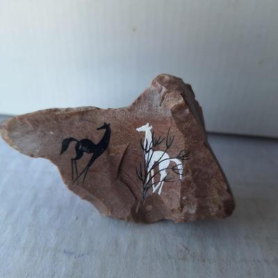 8 small handpainted rocks by Tzur from isreal