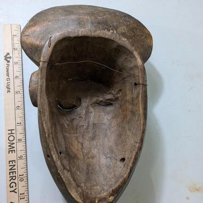 Vintage Wooden Hand Carved Tribal Mask